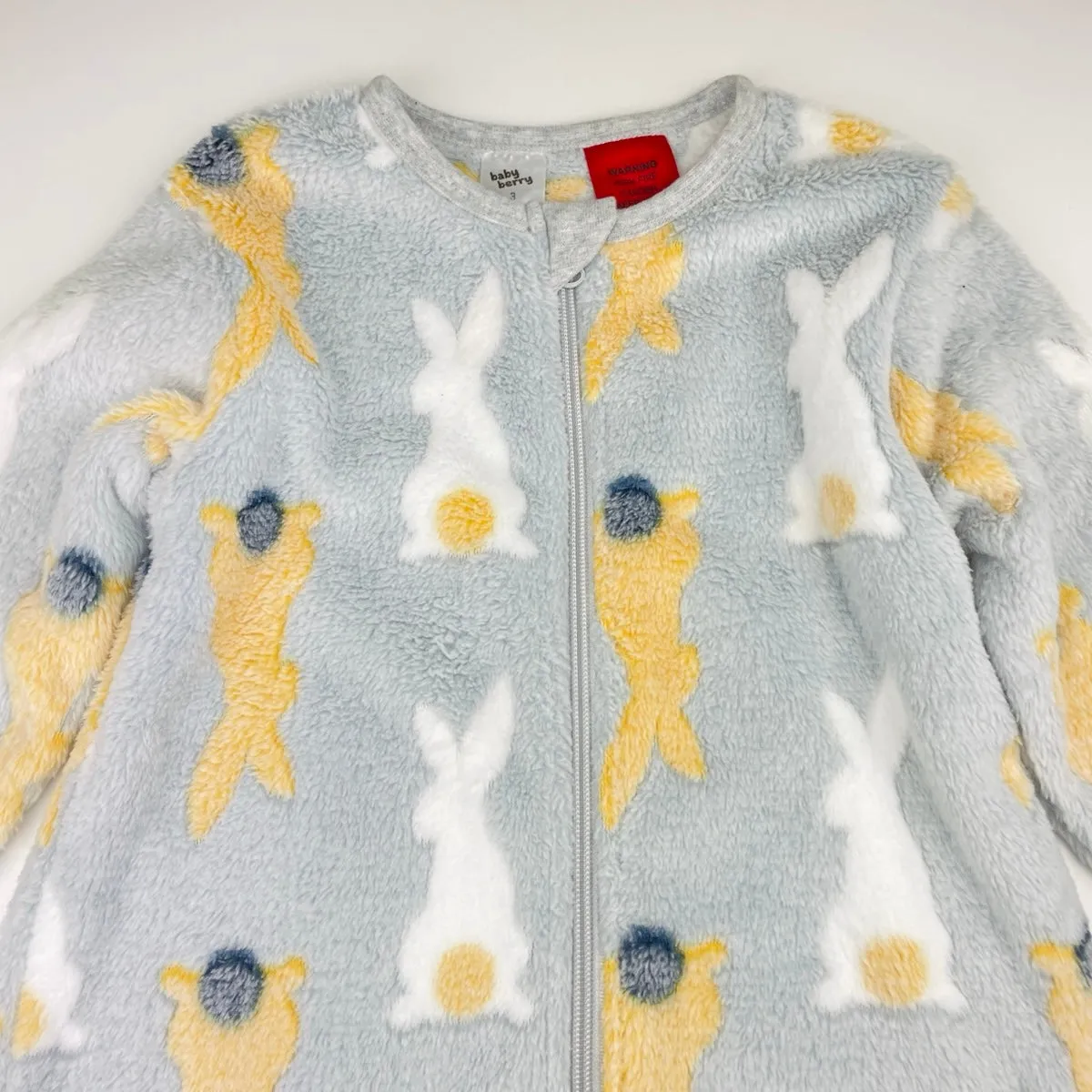 Baby Berry soft fleece sleeping bag, L: 87cm, size 3, Pre-loved