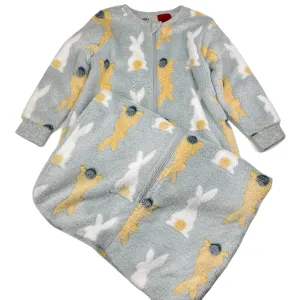 Baby Berry soft fleece sleeping bag, L: 87cm, size 3, Pre-loved
