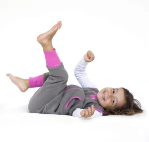 baby deedee Kicker Sack with Feet Sleep Bag, Slate, 2-4T