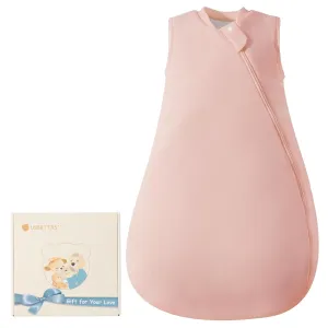 Baby Sleep Sack 18-24 Months, 1.0 Tog Supersoft Thermostatic Cotton Toddler Sleeping Sack for Babies Infant, 2-Way Zipper Baby Wearable Blanket for All Season