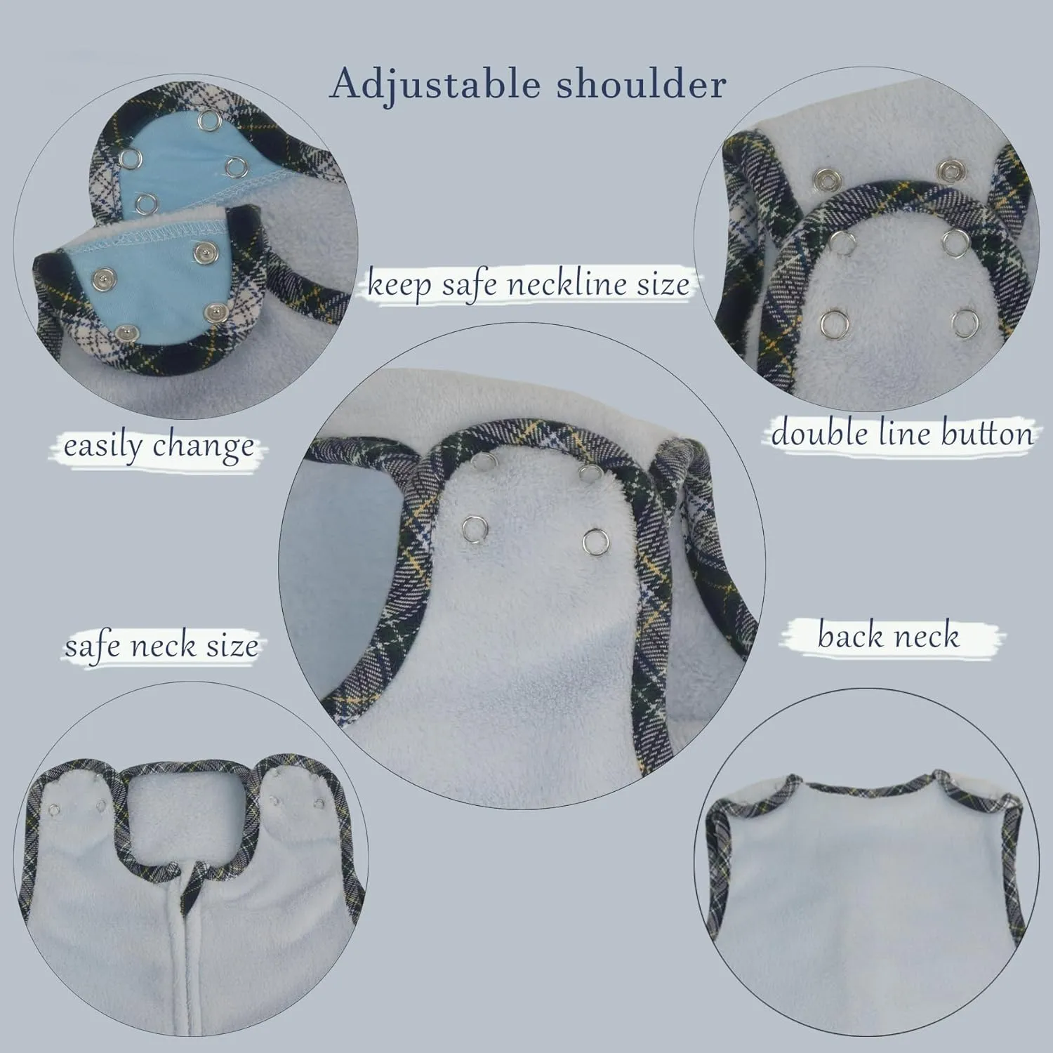 Baby Sleep Sack with Feet (12-24 Months) Fleece Plush Tog 1.5 Soft Toddler Wearable Blanket With Leg Infant Walking Sleeping Bag Warm Walker Sleeper