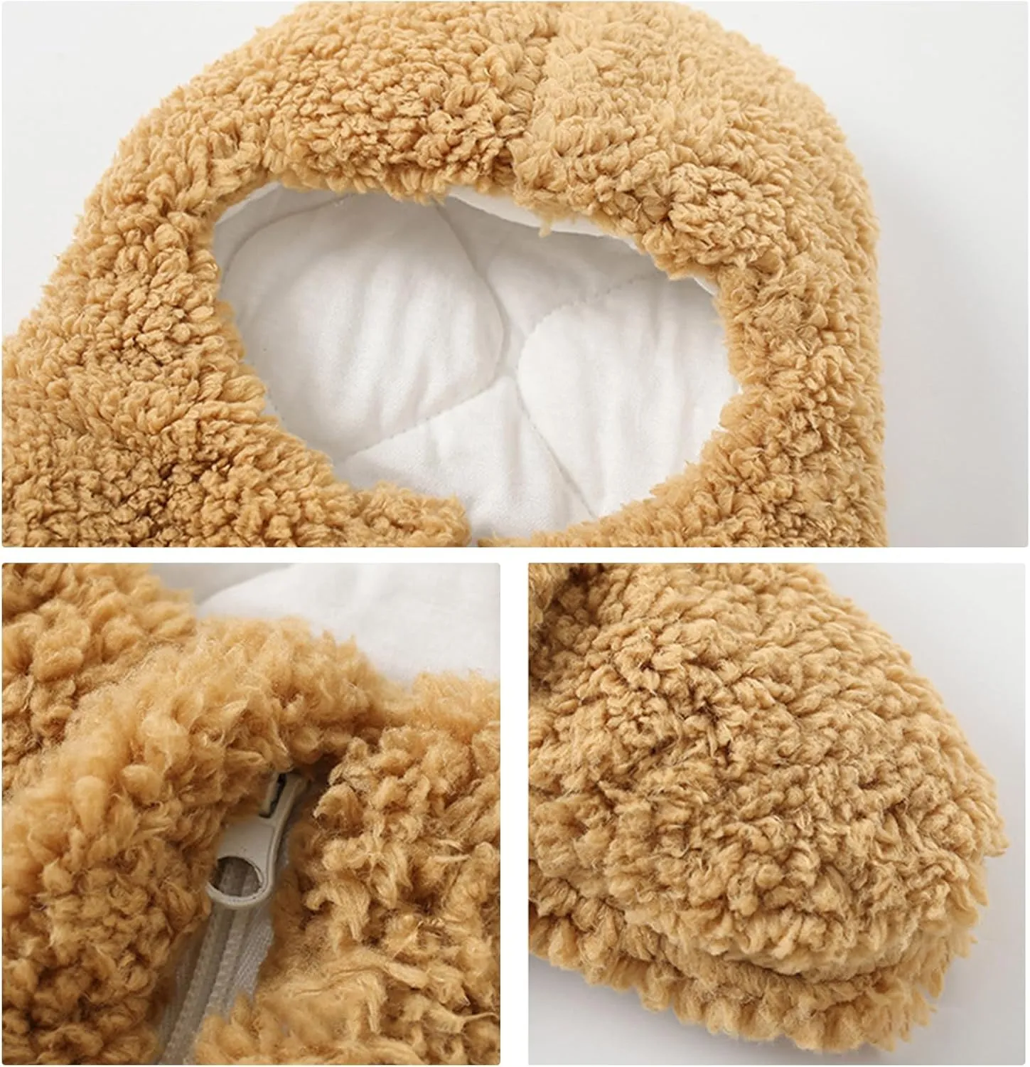 Baby Starfish Onesie, Thick Imitation Fleece Starfish Newborn Sleeping Bag, Infant Footie Jumpsuit Winter Warm Outfits