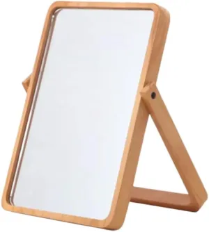 Bathroom Mirror Lights Led Makeup Mirror Portable Square Touch Control Perfect for Home