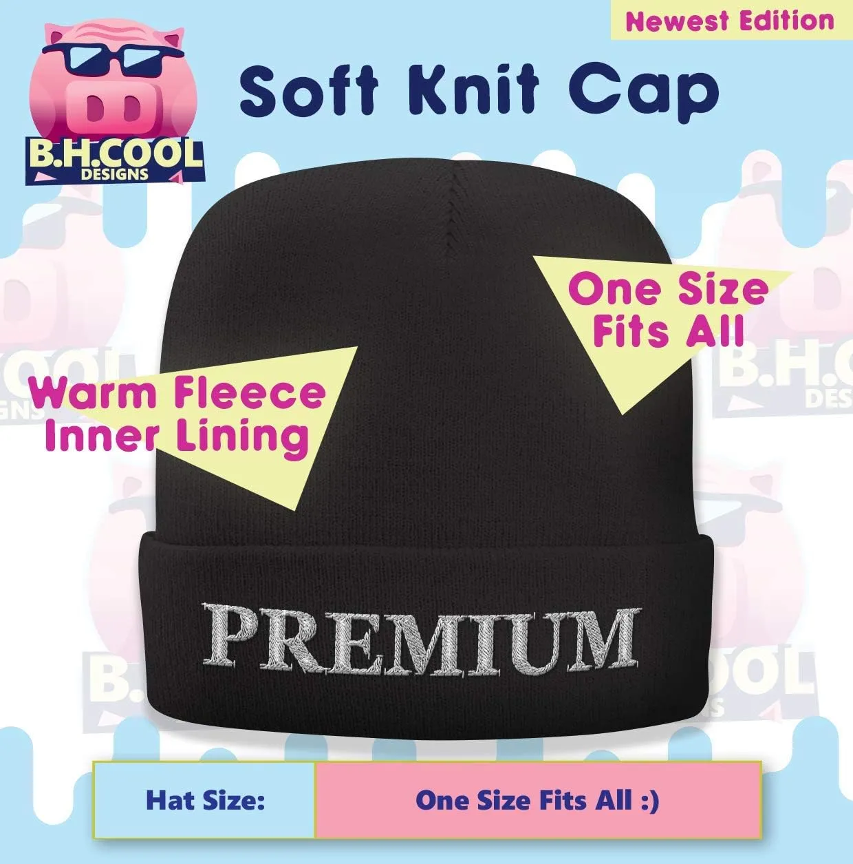 BH Cool Designs got tivo Timezone? - Men's Soft & Comfortable Beanie Hat Cap