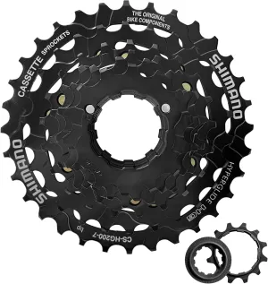 Bike Cassette 7 Speed CS-HG200 Bike Sprocket 12-32T Black for Mountain Bike Folding Bike