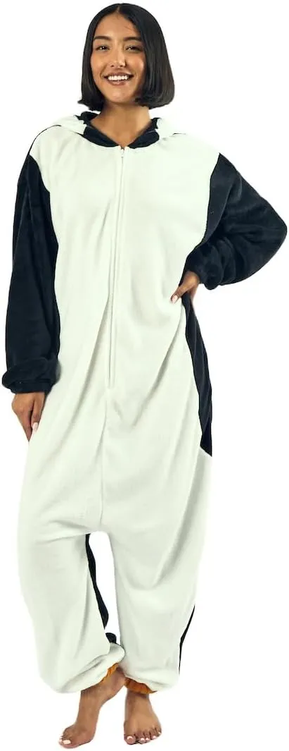 Bioworld Penguin Adult Hooded Kigurumi Union Suit