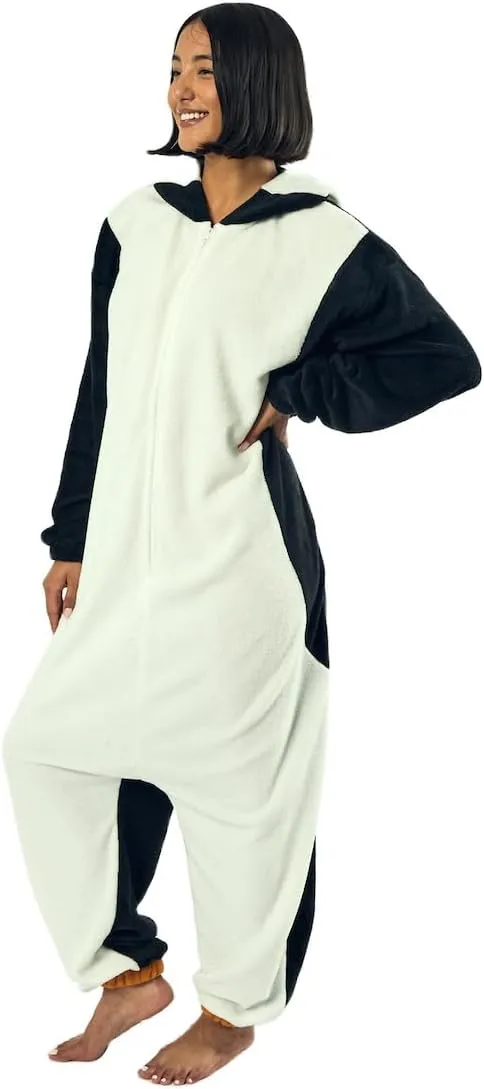Bioworld Penguin Adult Hooded Kigurumi Union Suit