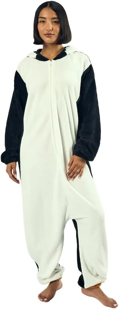Bioworld Penguin Adult Hooded Kigurumi Union Suit