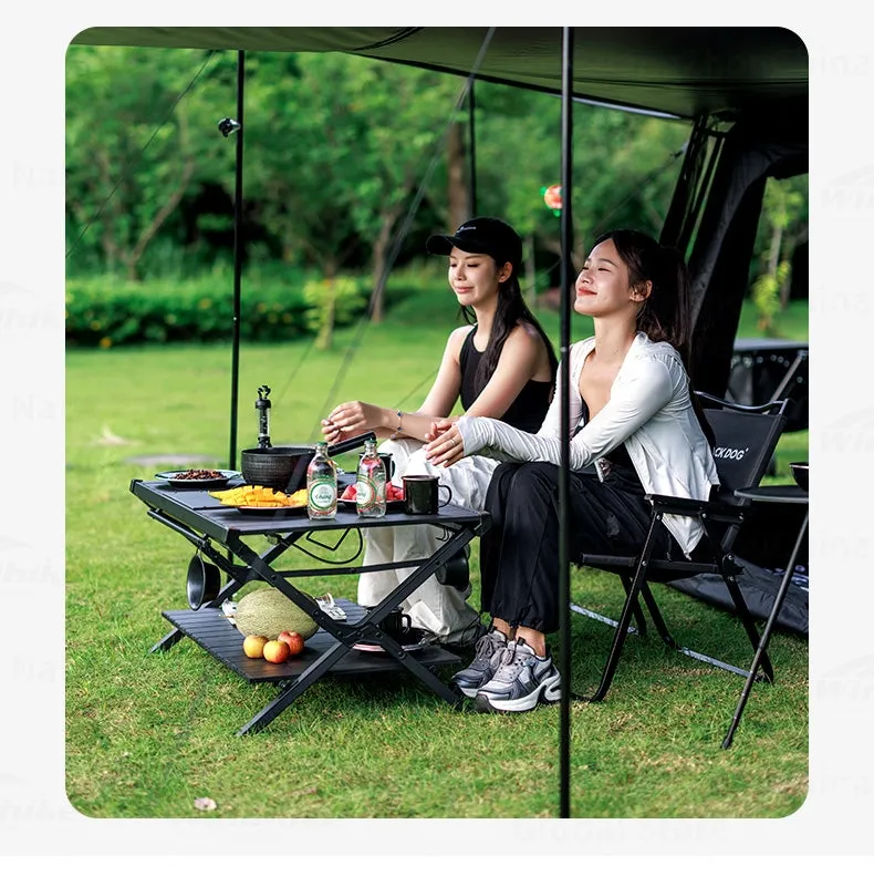 Blackdog Double Layered Folding Table