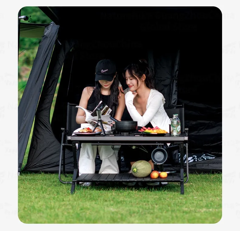Blackdog Double Layered Folding Table