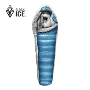 Blackice Zseries Gold Z1000 Mummy Single Ultra Light& Warm Waterproof Goose Down Splicing Sleeping Bag with Carrying Bag