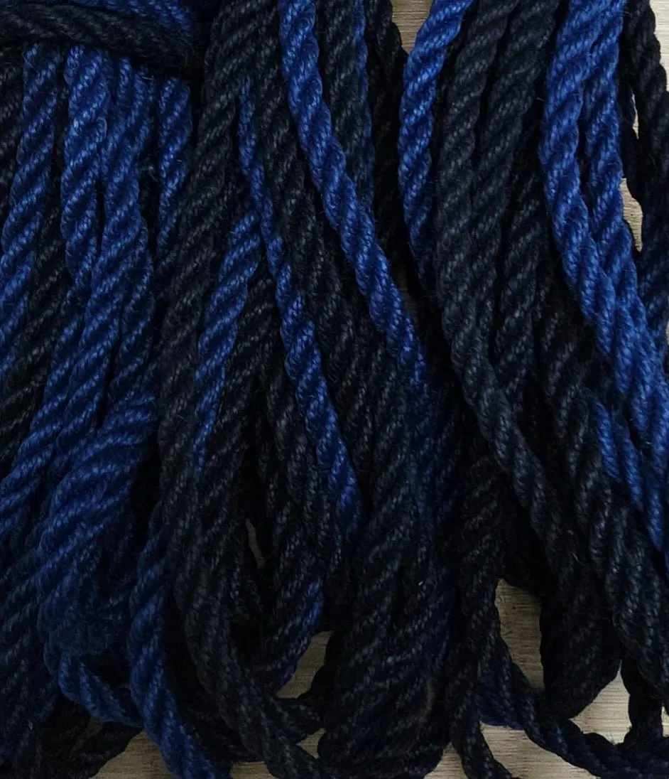 Blue Twilight 2-Ply Shibari Jute Rope -Free Shears!*