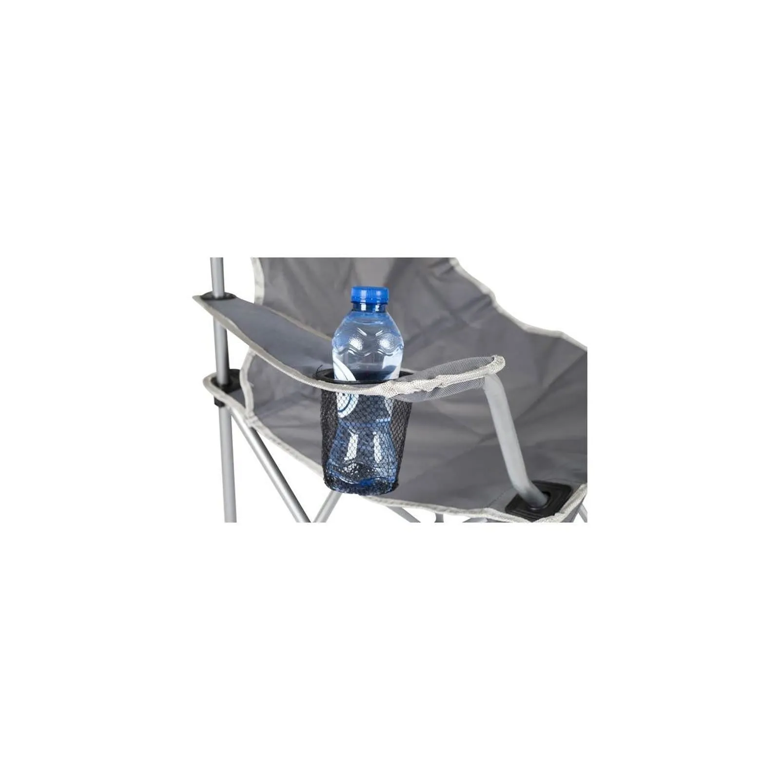 Bo-Camp Folding Chair Compact Steel Grey