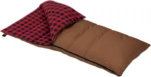 Boulder Creek Grande 0 Degree Sleeping Bag (Red Plaid)