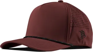 Branded Bills Bare Curved 5 Panel Rope Hat, Adjustable Snapaback, Fitted Style | Lightweight, Comfort Stretch, Quick Dry Cap