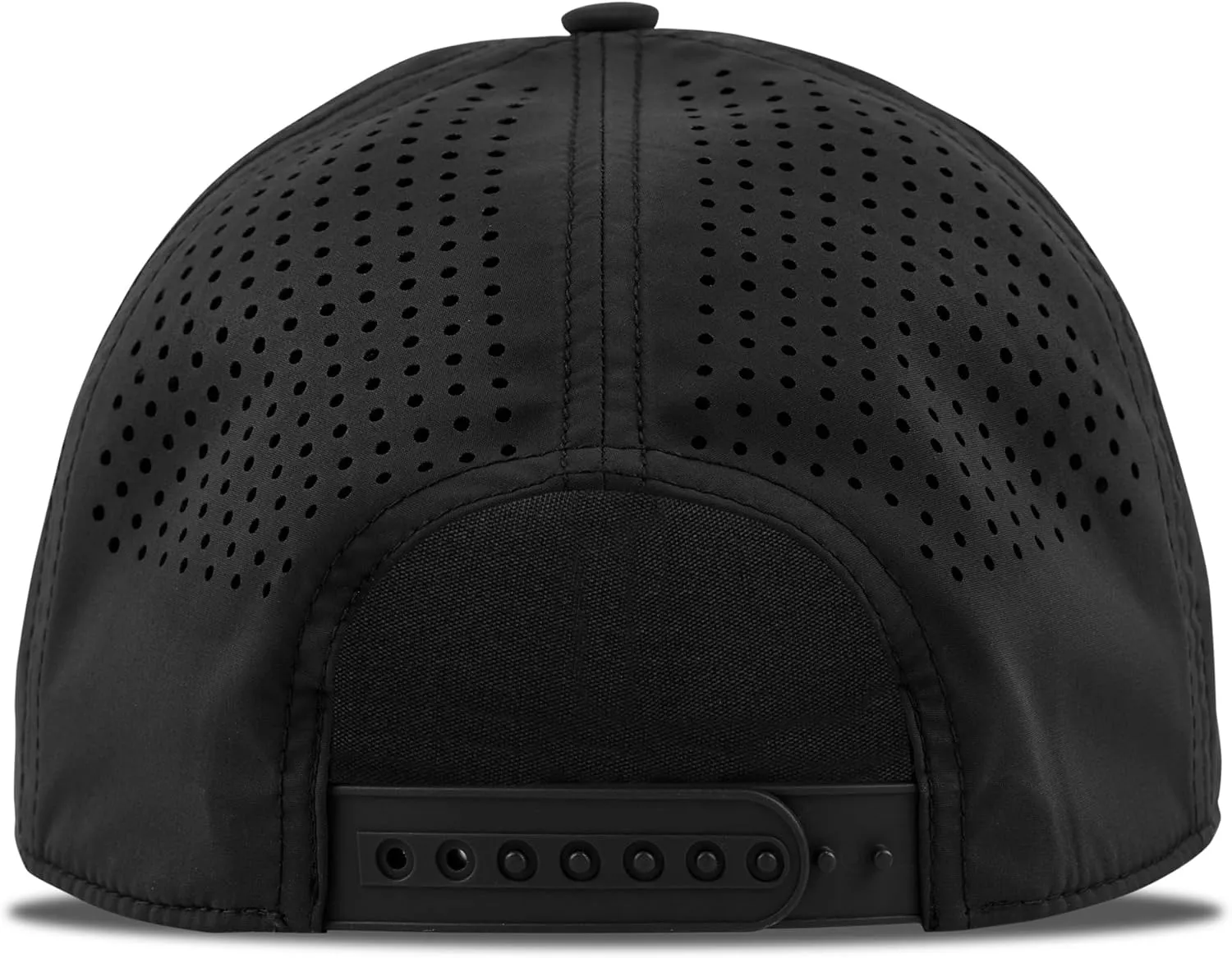 Branded Bills Old Glory PVC Curved 5 Panel Rope Hat, Fits 7-7 7/8, Adjustable Snapback