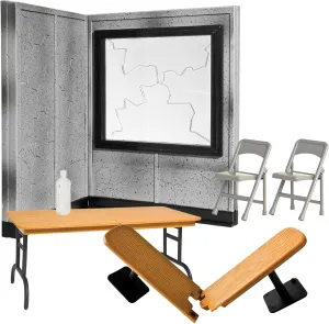 Break Room Accessory Set for Wrestling Action Figures