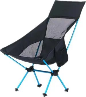 BTZHY Recliner Chair,Folding Portable Fishing Reclining,Outdoor Ultralight Moon Chair,Comfortable and Breathable,Durable,for Picnics,Hiking,Sketching.