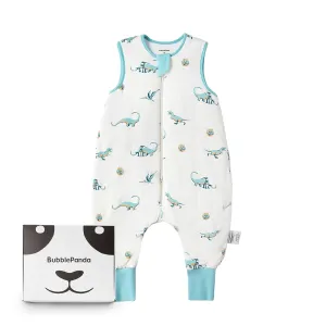 BubblePanda Rayon Made from Bamboo Toddler Sleep Sack with Feet 24-36 Months 1.0 Tog Ultra Soft Toddler Sleeping Sack 2t-3t Sleep Bag Walker Quilted Wearable Blanket with Legs 2-Way Zipper Lightweight
