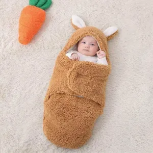 Bunny Infant Swaddle Sleeping Bag - Cute Baby Wrap