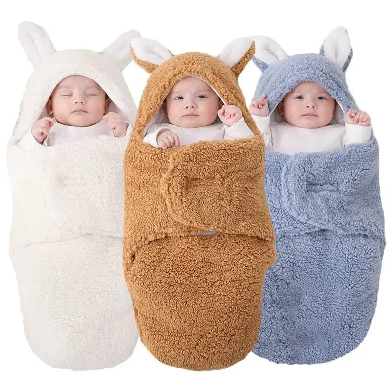 Bunny Infant Swaddle Sleeping Bag - Cute Baby Wrap