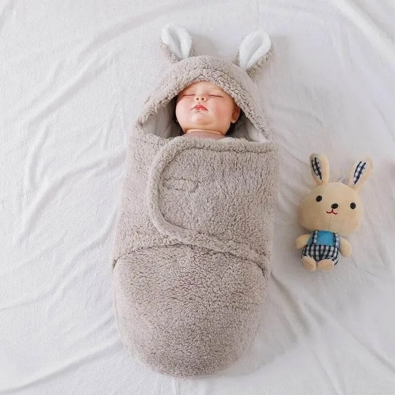 Bunny Infant Swaddle Sleeping Bag - Cute Baby Wrap