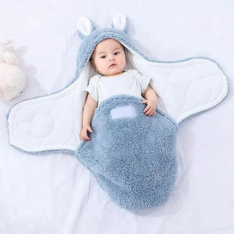 Bunny Infant Swaddle Sleeping Bag - Cute Baby Wrap