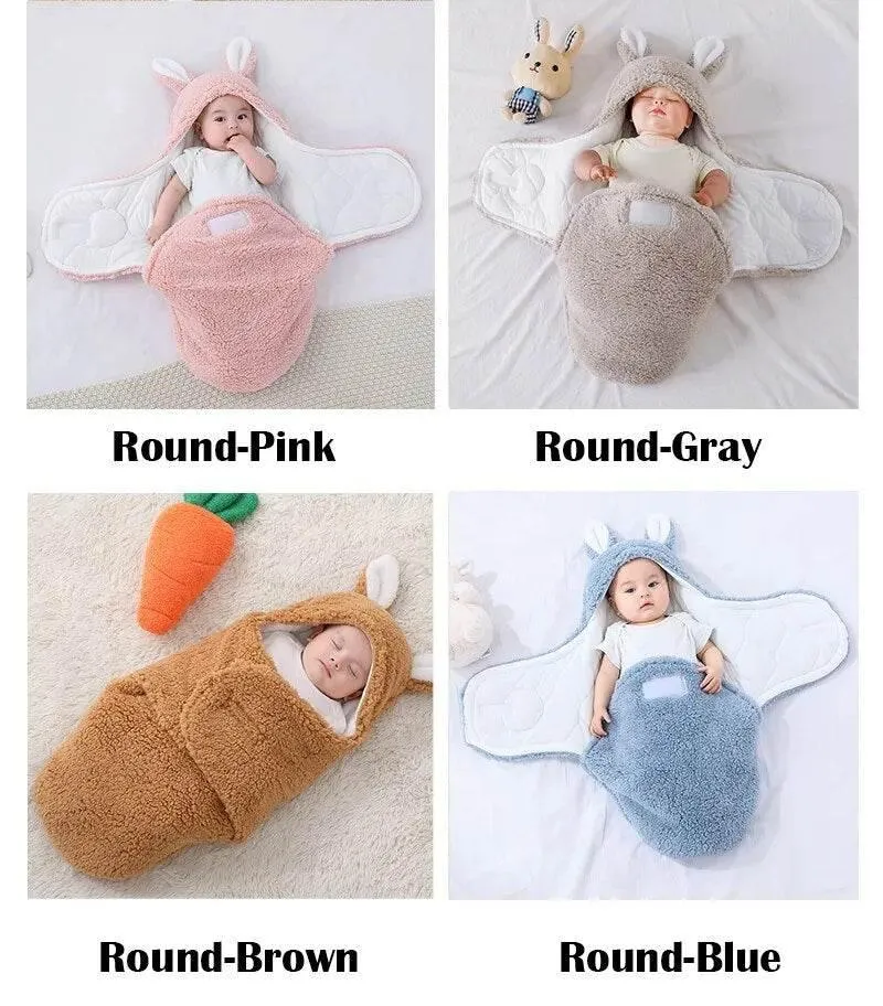 Bunny Infant Swaddle Sleeping Bag - Cute Baby Wrap