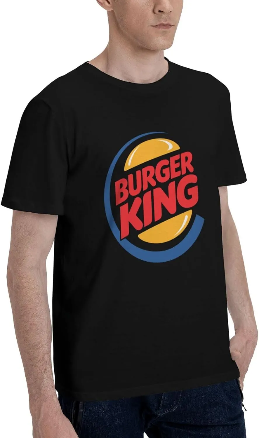 Burger King T-Shirts Short Sleeve Tees Men's Woman's Cotton T-Shirts
