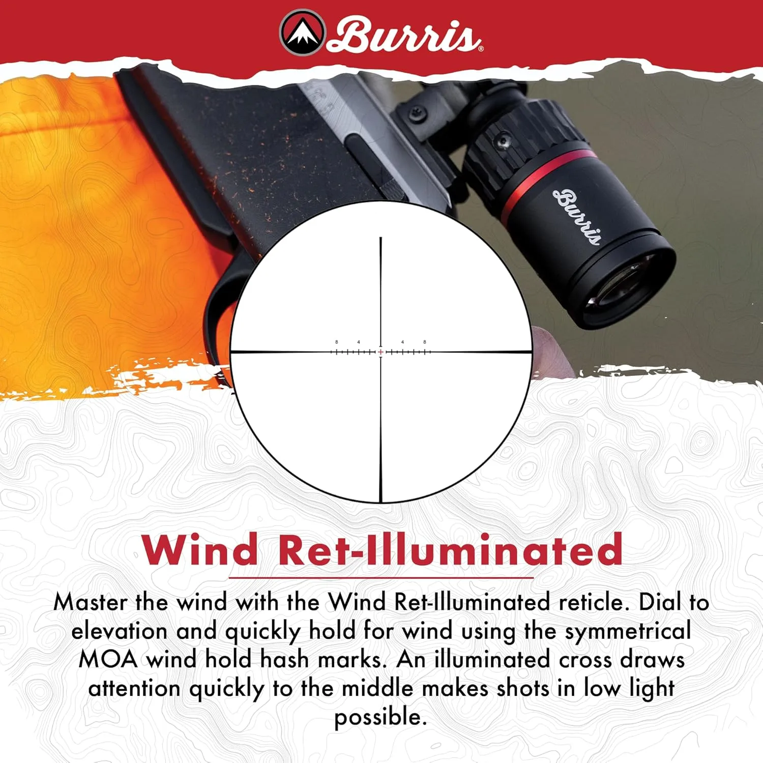 Burris Optics Fullfield 4-16x50mm Hunting RifleScopes, 1 inch Tube, Rear Focal Plane, Waterproof, Shockproof, Forever Warranty.