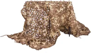 Camo Netting Oxford Polyester Camouflage Net UV Resistant Shade for Woodland Hunting Military Theme Party Decoration Sunscreen Nets Car Truck Sunshading Net