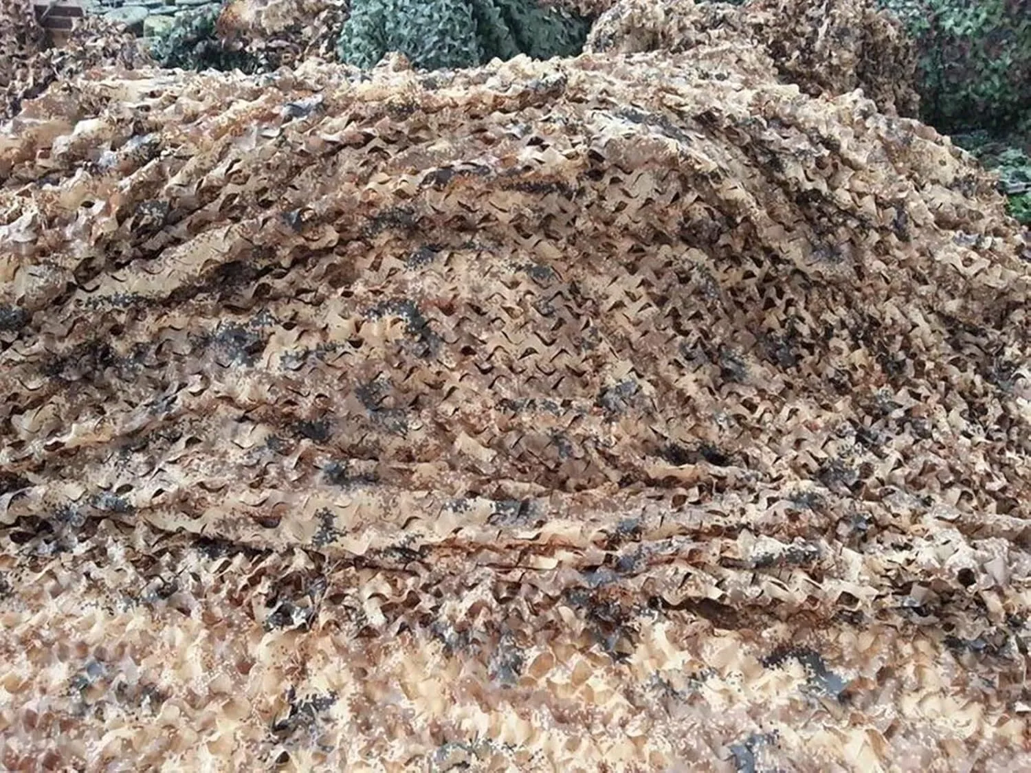 Camouflage Net Military Camo Cover Army Shelter Camouflage Netting for Tree Stand, Photography, Decorations, Hunting, Shooting, Duck Blinds, Sunshade,3X6m