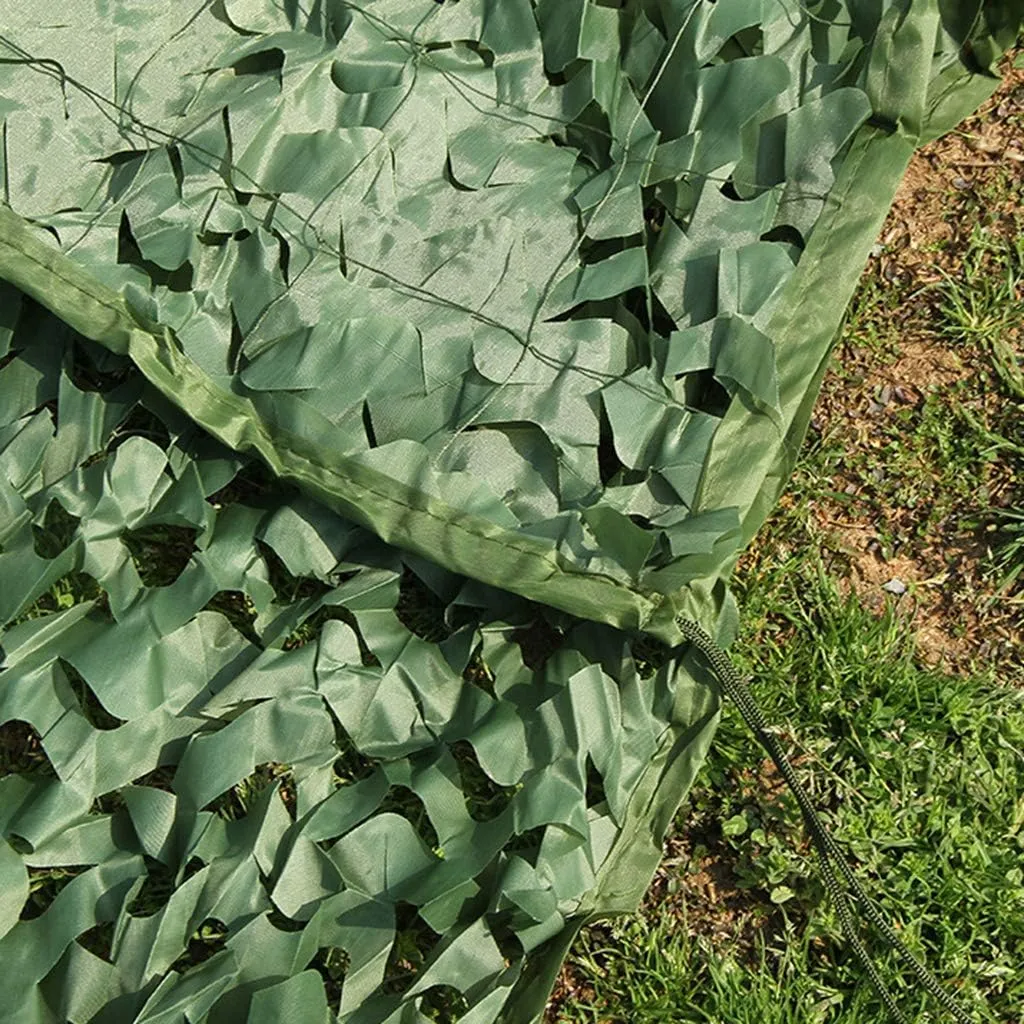 Camouflage Netting UV Resistant Shade Woodland Military Camo Netting Lightweight Durable Reinforced Sunscreen Nets Hunting Shooting Hide Theme Party Decorations