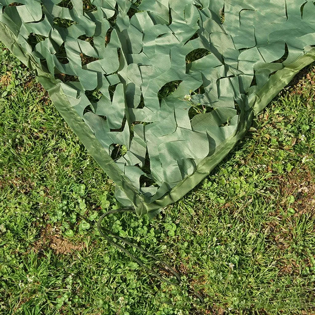 Camouflage Netting UV Resistant Shade Woodland Military Camo Netting Lightweight Durable Reinforced Sunscreen Nets Hunting Shooting Hide Theme Party Decorations