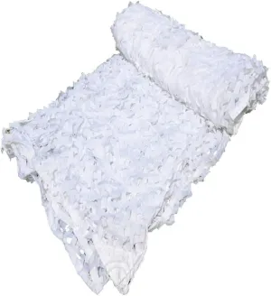 Camouflage Netting,White Camo Net Woodlands Military Netting Cover UV Resistant for Sunshade Camping Shooting Hunting Party Decoration