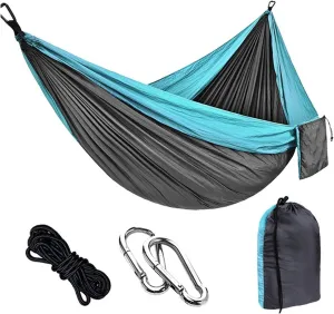 Camping Hammock Outdoor Tourist Double Camping Hammocks Portable Travel Garden Sleeping Leisure Hanging Hammock Swing Nature Hike (Color : 11)