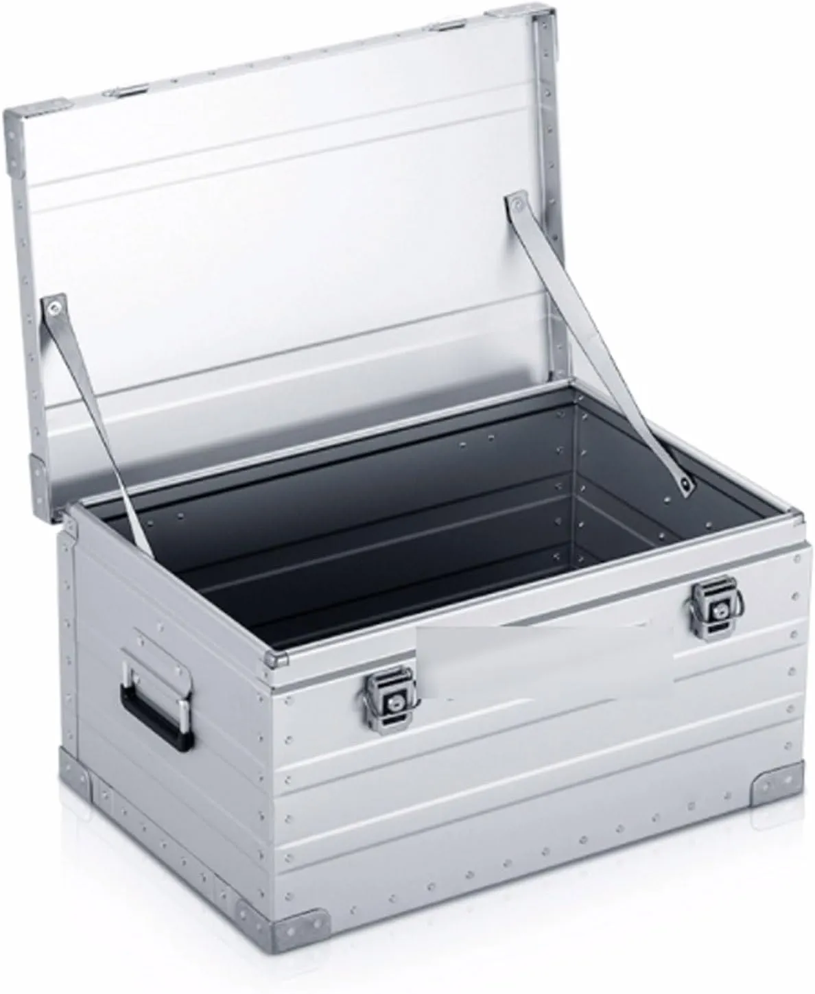 Camping Storage Box Lightweight Metal Outdoor Camping Storage Box with Lid, Durable Car Storage Box, Could Use for Small table for Camping Hiking Picnic Food Drinks Snacks Storage Tool Box Storage Tru