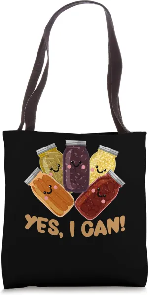 Canning Season Preserving Food Yes I Can Preservation Canner Tote Bag
