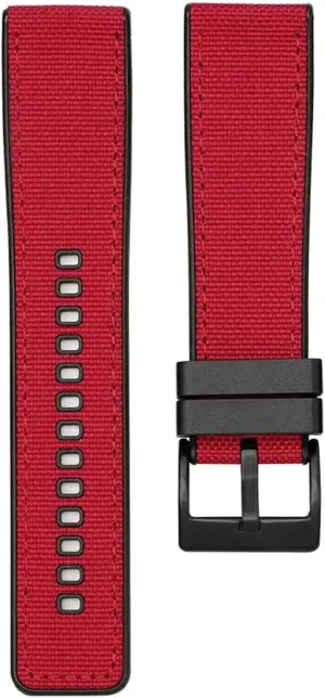 Canvas Silicone Watch Strap 20mm 22mm 24mm Men Women Universal