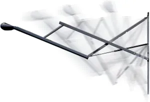 Carefree R001643BLK Awning Arm Assembly, 8 feet Length x 8 feet Extension , Black , Standard
