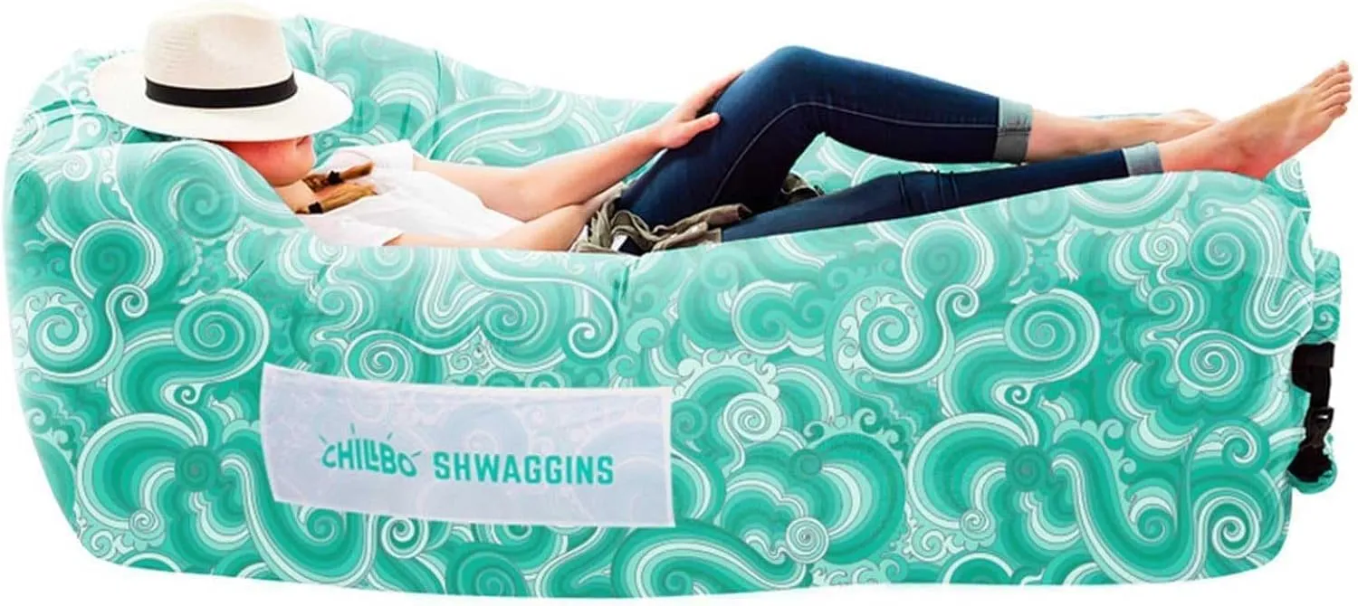 Chillbo Inflatable Couch – Cool Inflatable Chair. Upgrade Your Camping Accessories. Easy Setup is Perfect for Hiking Gear, Beach Chair and Music Festivals.