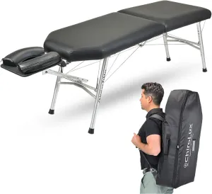 ChiroLux Plus Chiropractic Table | Professional Durability and Stability, Functional Design for Maximum Patient Comfort, Simple Setup for Sports and Physical Therapy