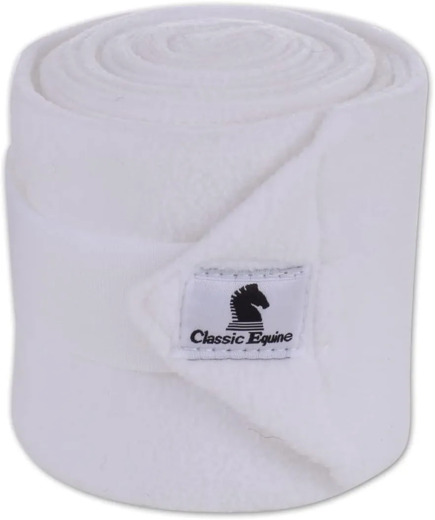 Classic Equine Polo Wraps White
