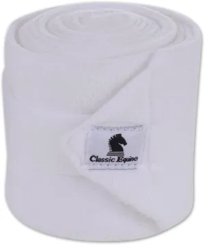 Classic Equine Polo Wraps White