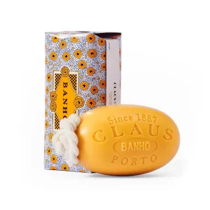 Claus Porto - Banho Citron Verbena Soap on a Rope | Fresh Scent with Lemon | Grape Seed, Argan   Vegetable Oil Base | Rich, Creamy Body Soap for Men   Women | Handcrafted, Long Lasting (350g | 12.4oz)