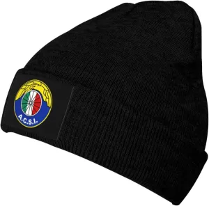 Club de Deportes Ñublense Logo Knit Hat Cap Skull Cap Beanie Hat Warm Cap Black Hat for Men Women