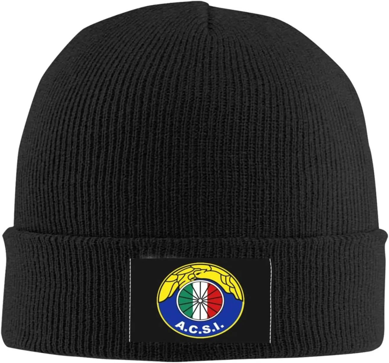 Club de Deportes Ñublense Logo Knit Hat Cap Skull Cap Beanie Hat Warm Cap Black Hat for Men Women