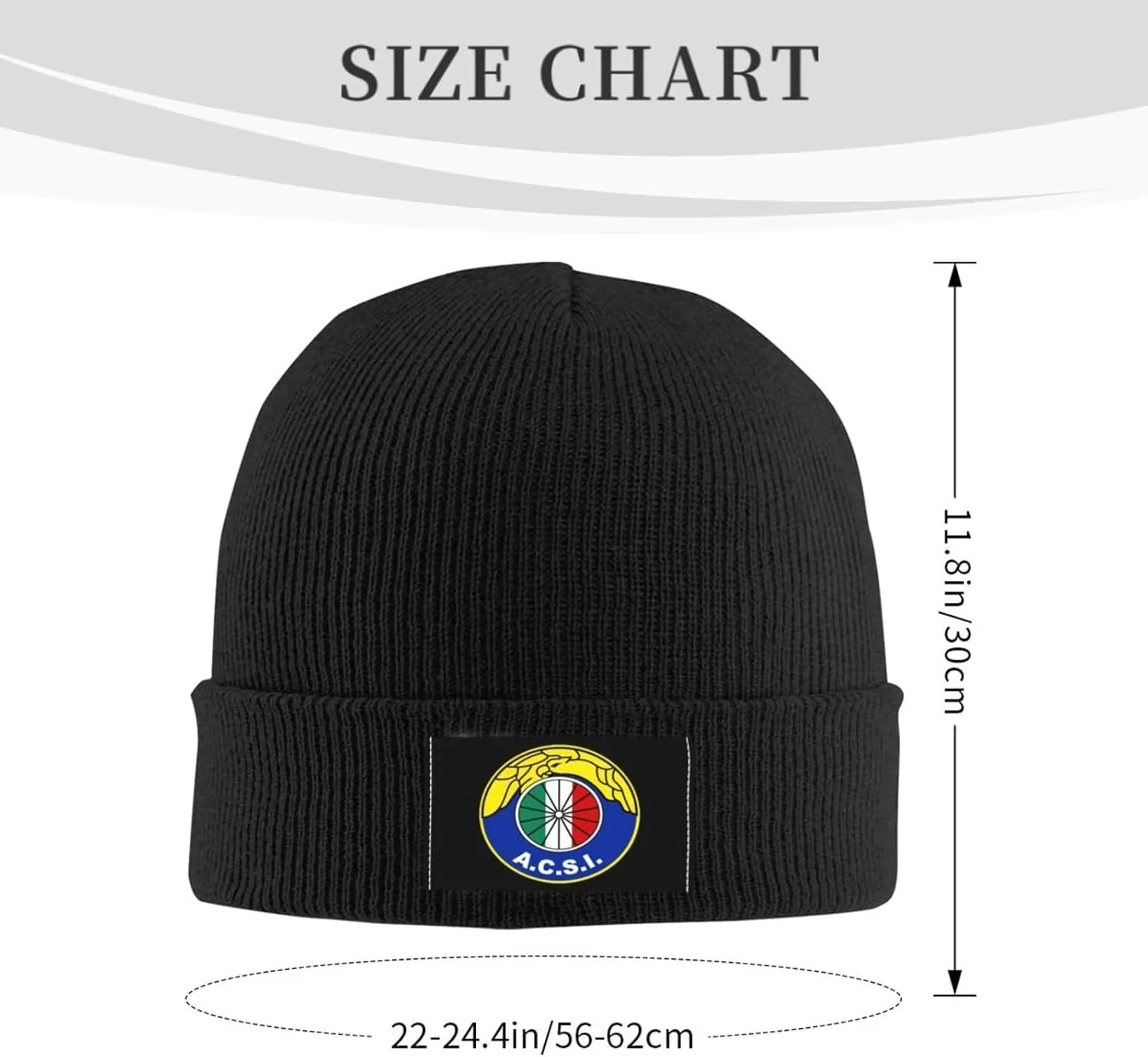 Club de Deportes Ñublense Logo Knit Hat Cap Skull Cap Beanie Hat Warm Cap Black Hat for Men Women