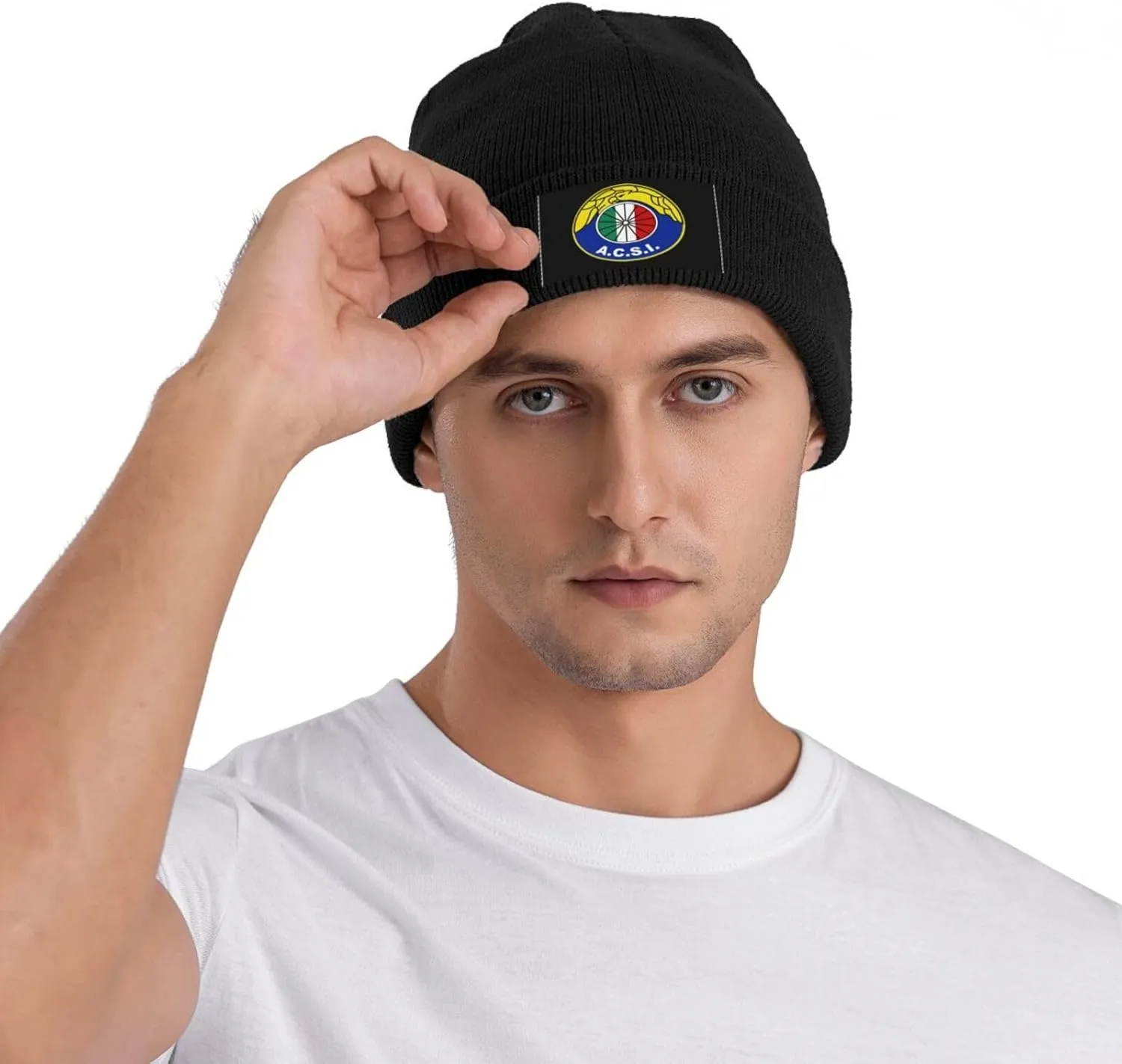 Club de Deportes Ñublense Logo Knit Hat Cap Skull Cap Beanie Hat Warm Cap Black Hat for Men Women