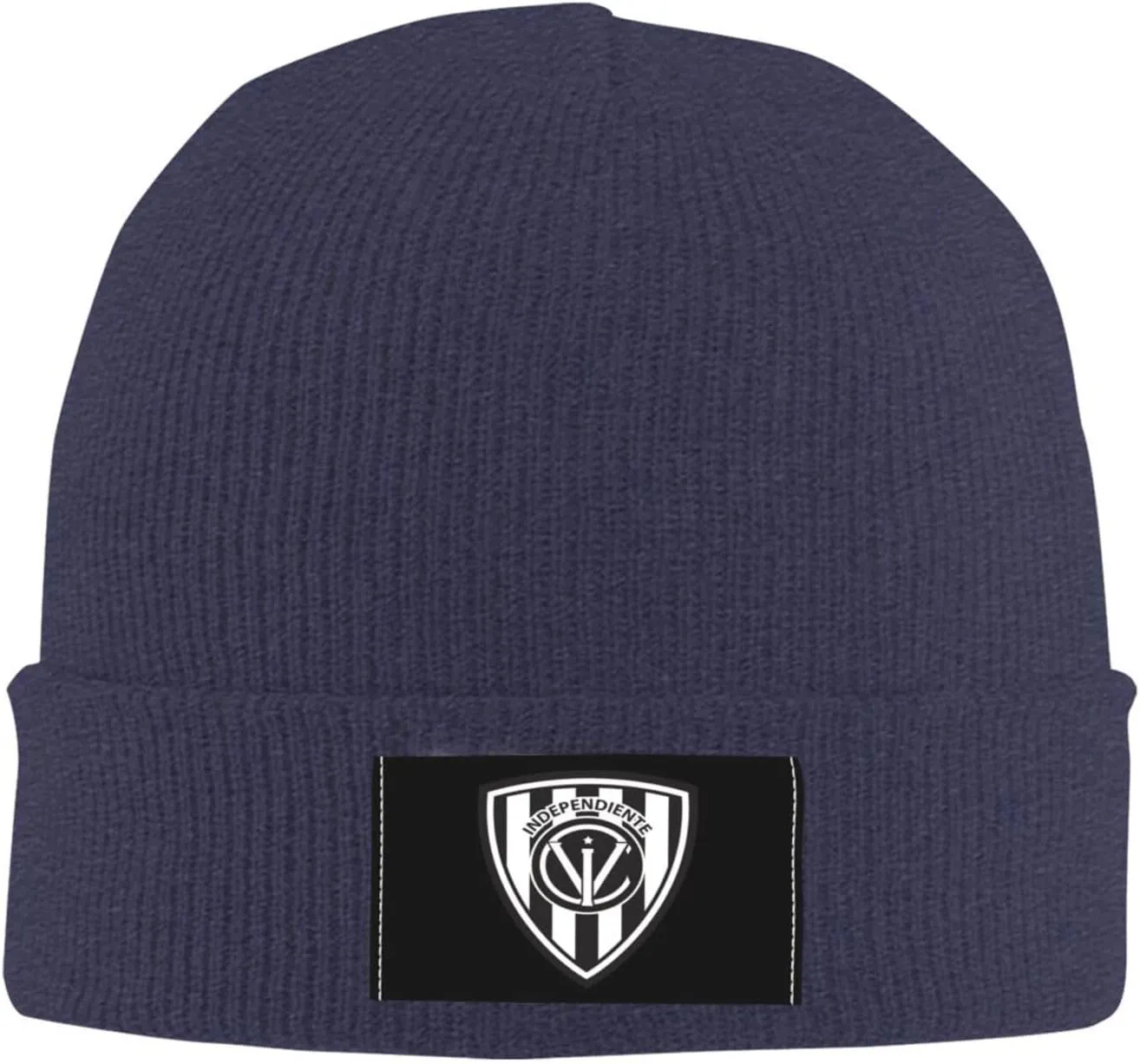 Club de Deportes Ñublense Logo Knit Hat Cap Skull Cap Beanie Hat Warm Cap Navy Blue Hat for Men Women